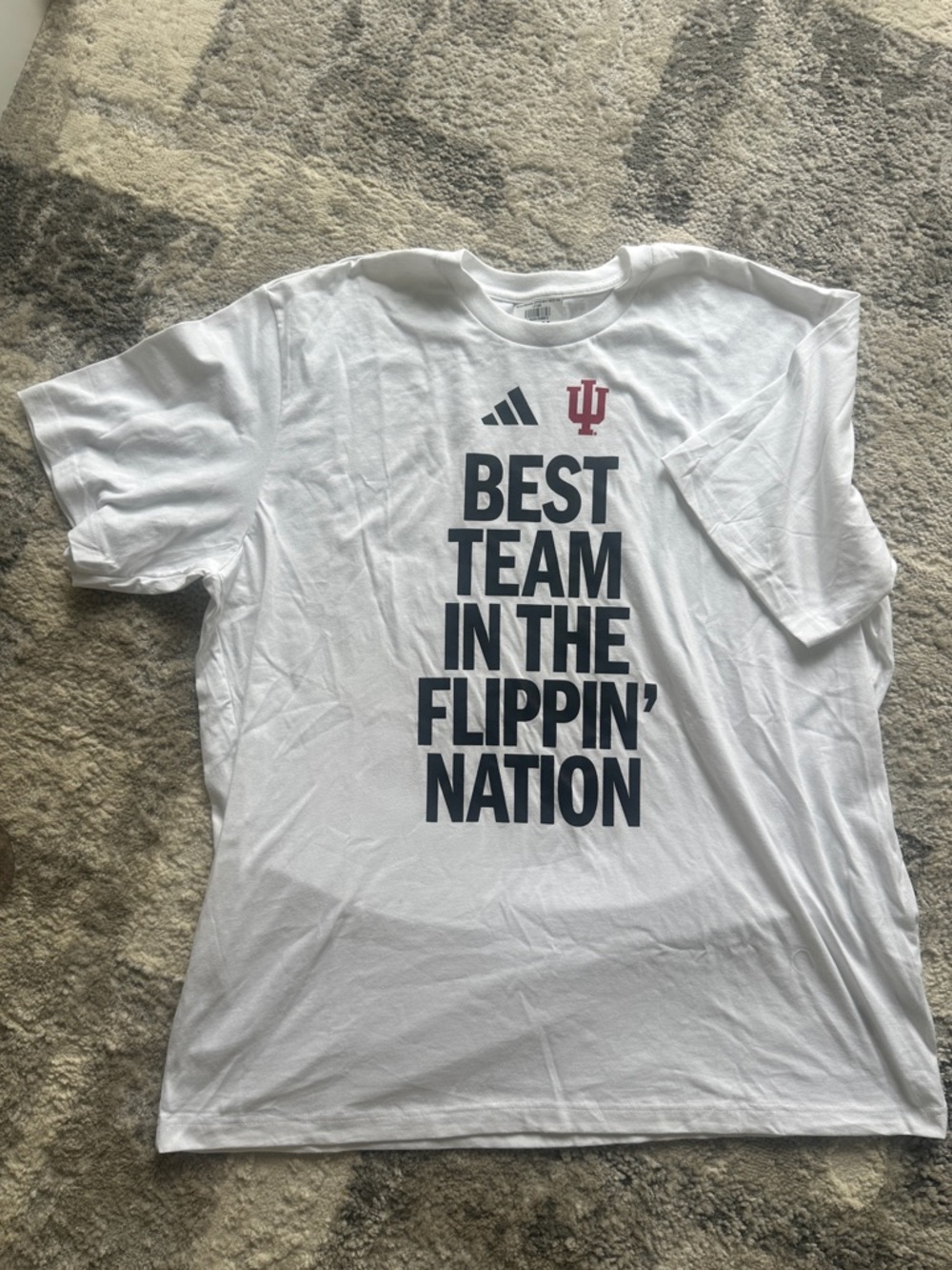 Adidas NWT IU Football XXL Best Flippin Team In Nation Shirt 2XL  Championship